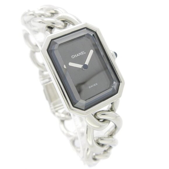 Chanel Premiere Ladies Quartz Watch #L V.M.63364 Silver Stainless Steel 57987 main image 10